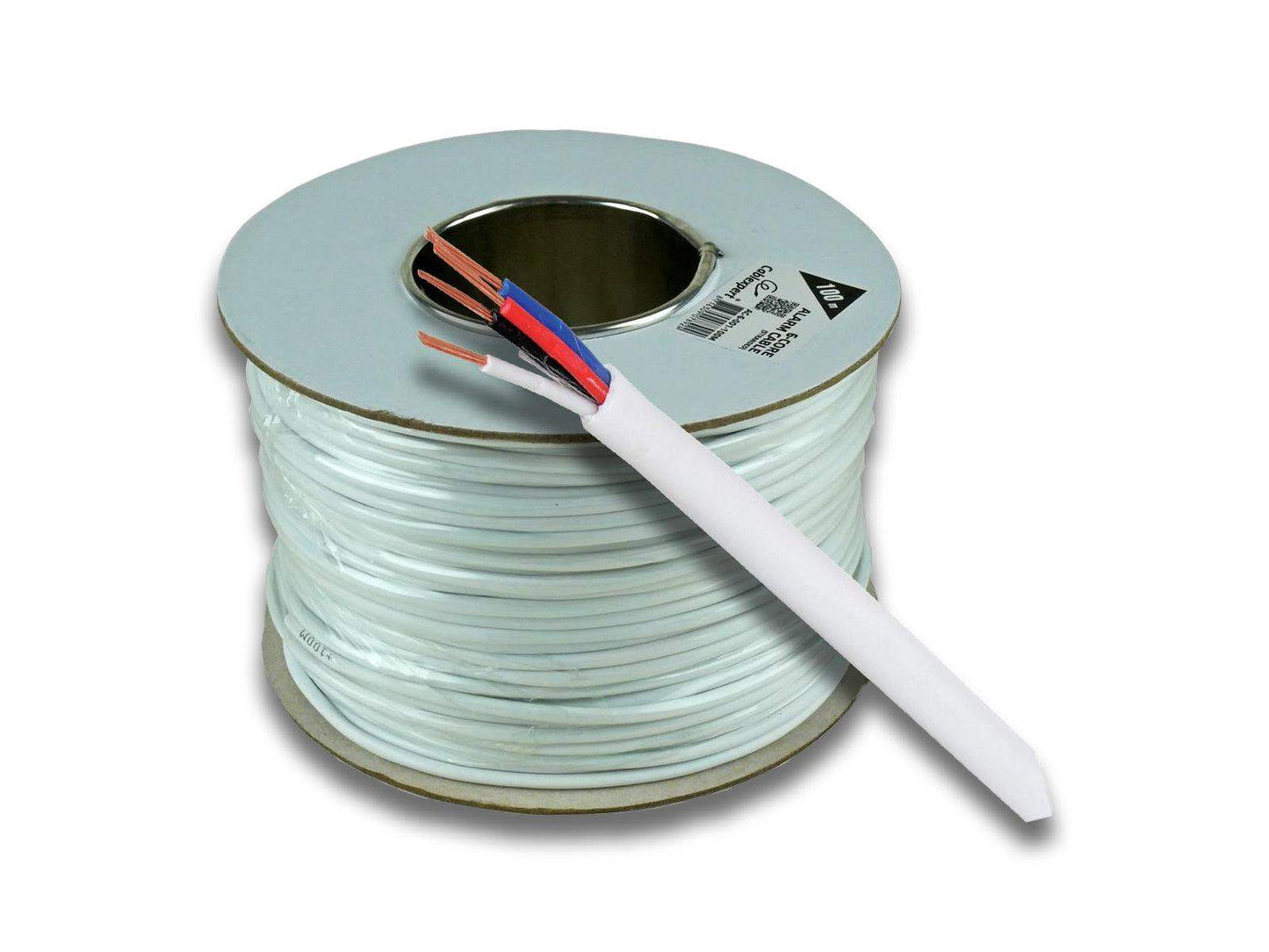 Tekeir - 100m 4 Core Alarm Cable for Domestic & Commercial Security Installations