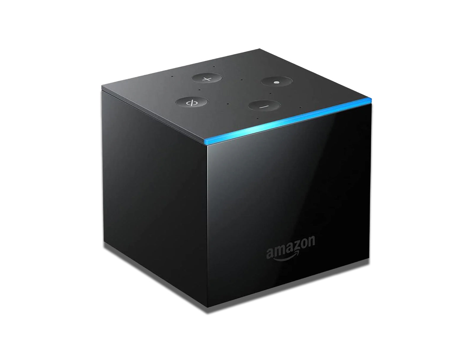 Image showing Amazon Fire TV Cube 2018 1st Generation on the white background