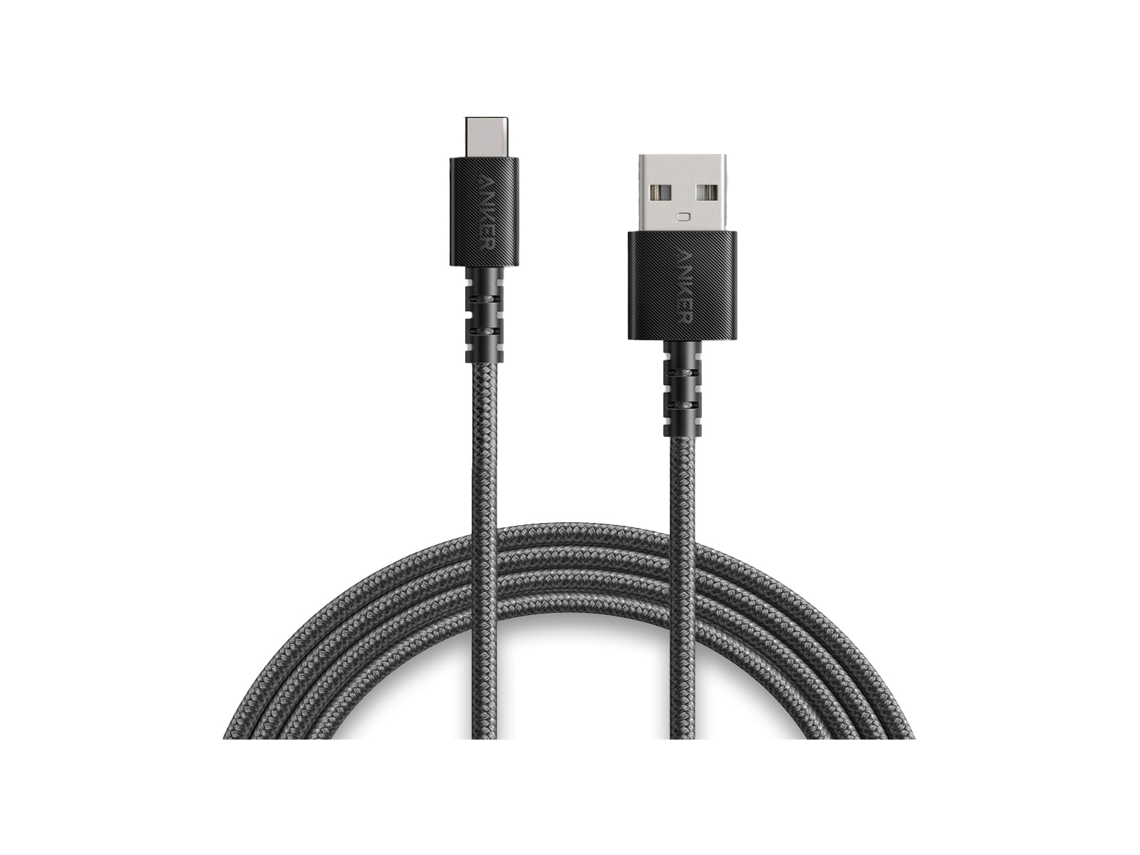 Anker PowerLine USB-A To USB-C Charging Cable Front View