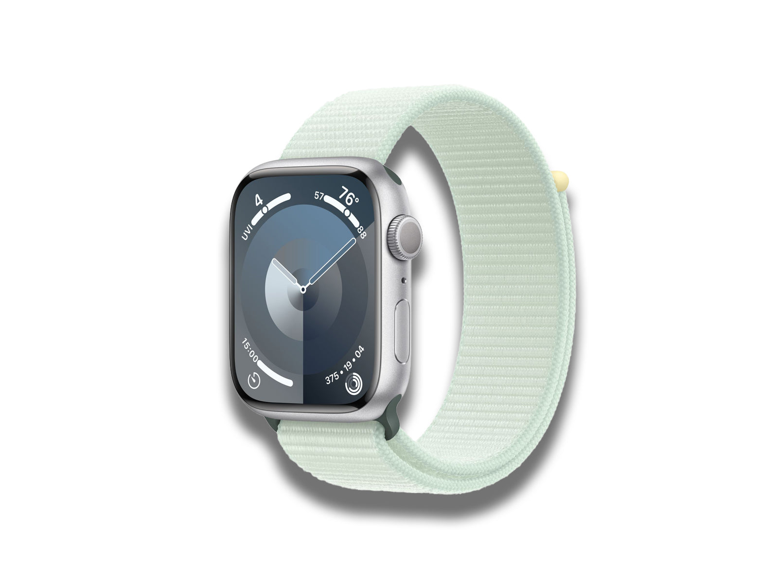 Apple Watch Series 9 45mm In Silver Side