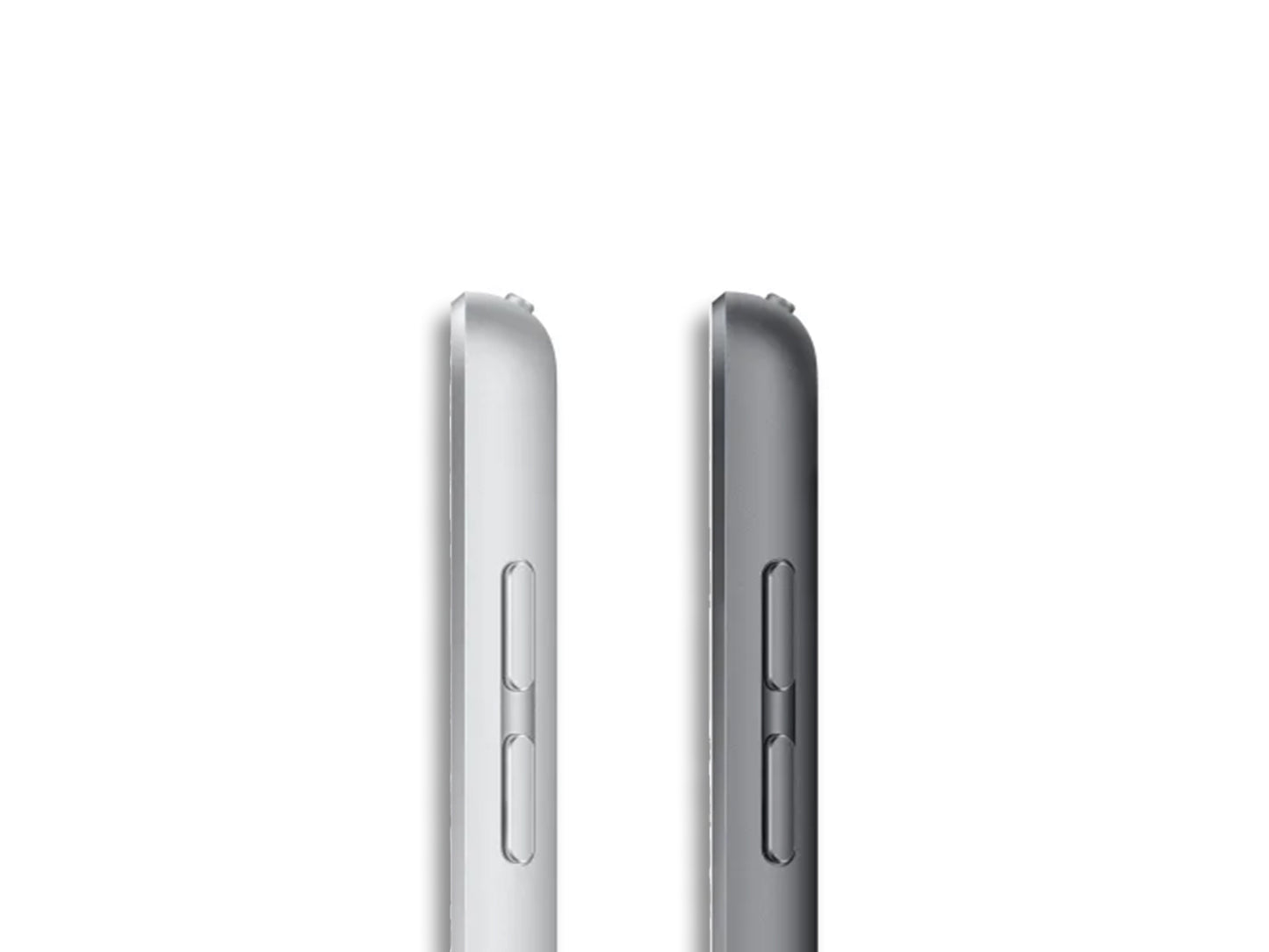 iPad 9 In Silver and Space Grey Side