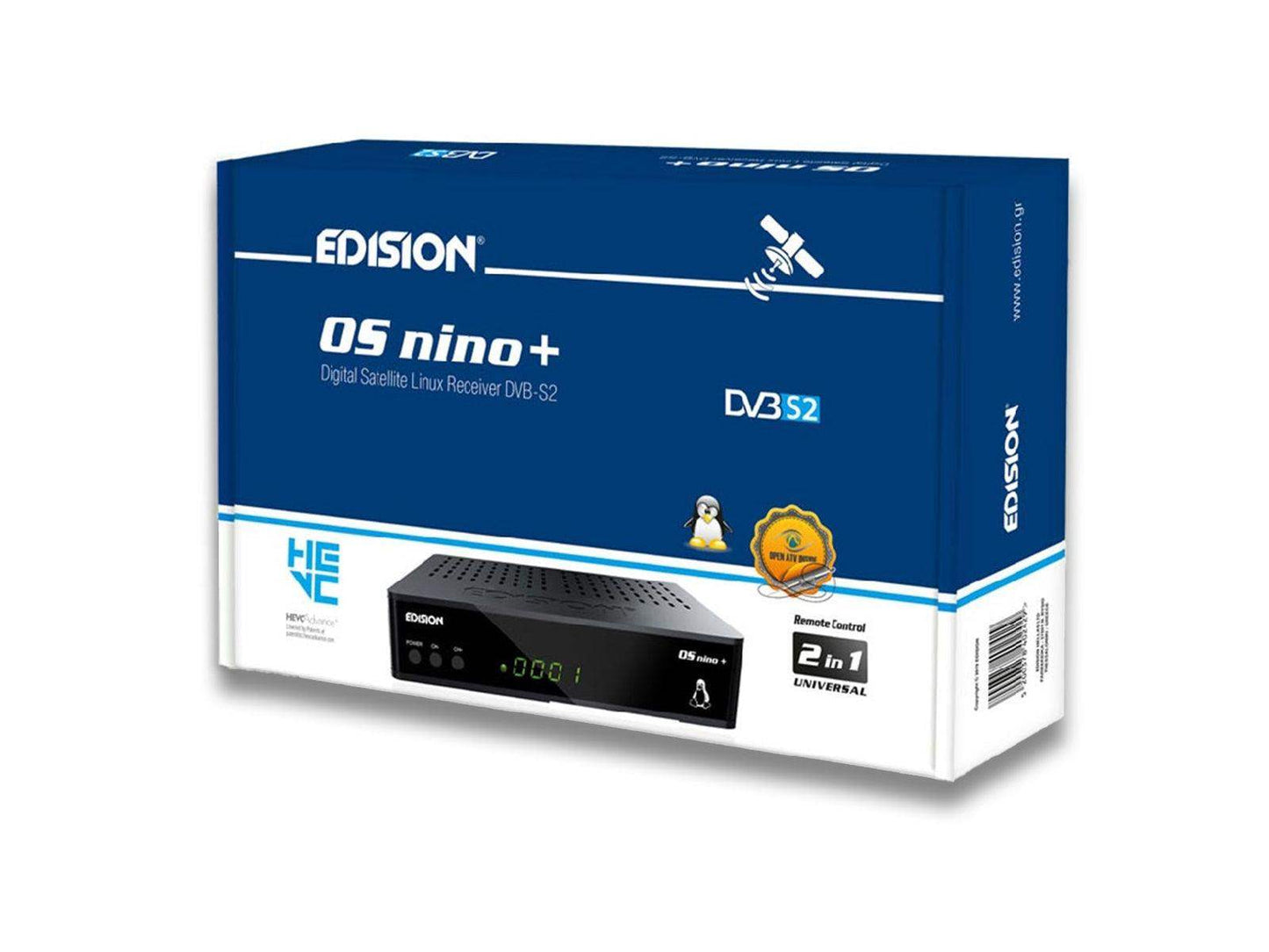 Edision - Edision OS NINO+ DVB-S2 Linux Receiver