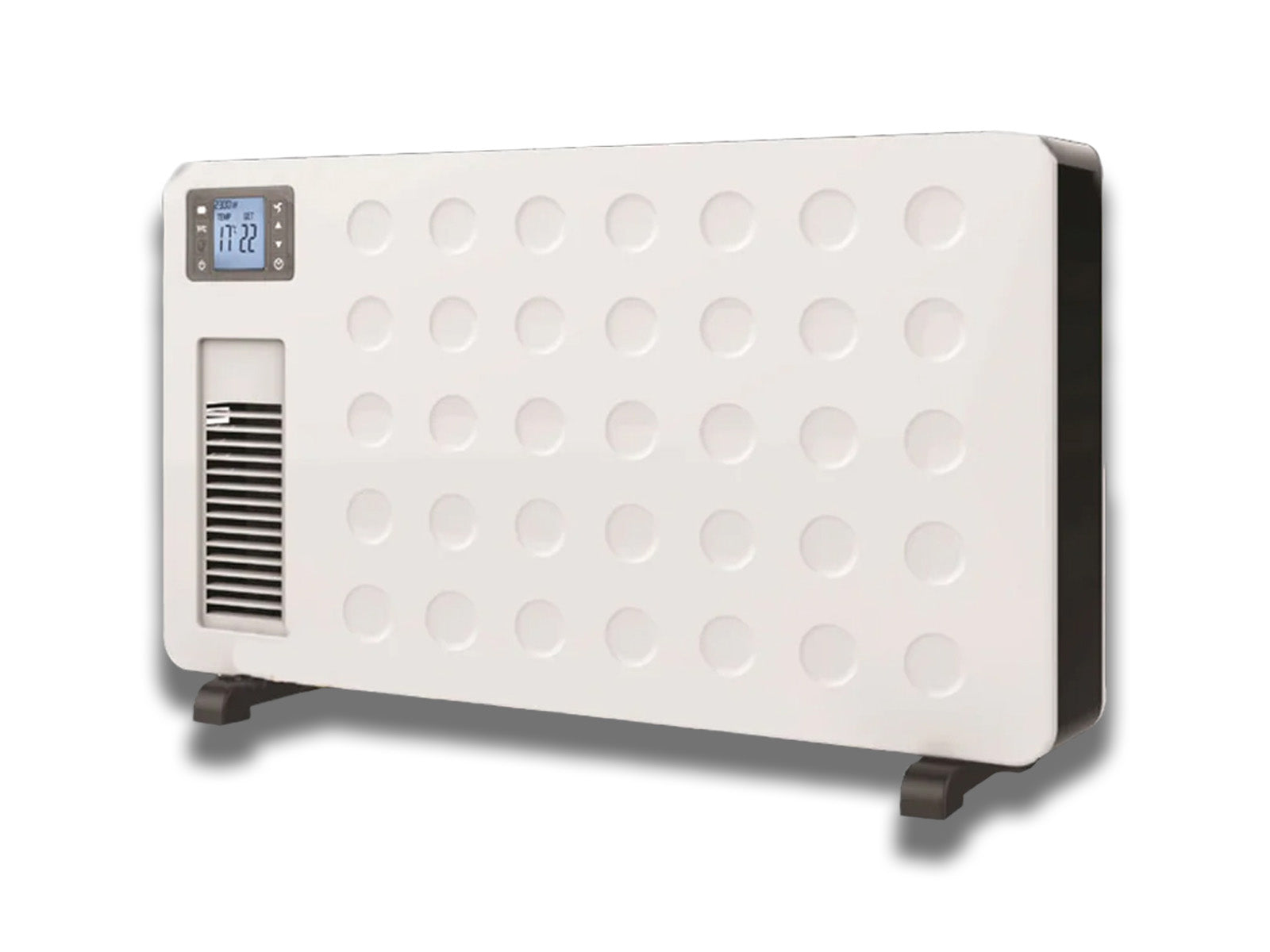 Convection Panel Heater With LCD Display Front View