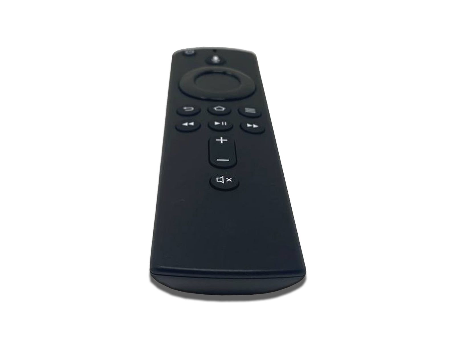 Bottom View Image of The Firestick 2nd Gen Remote Control on The White Background