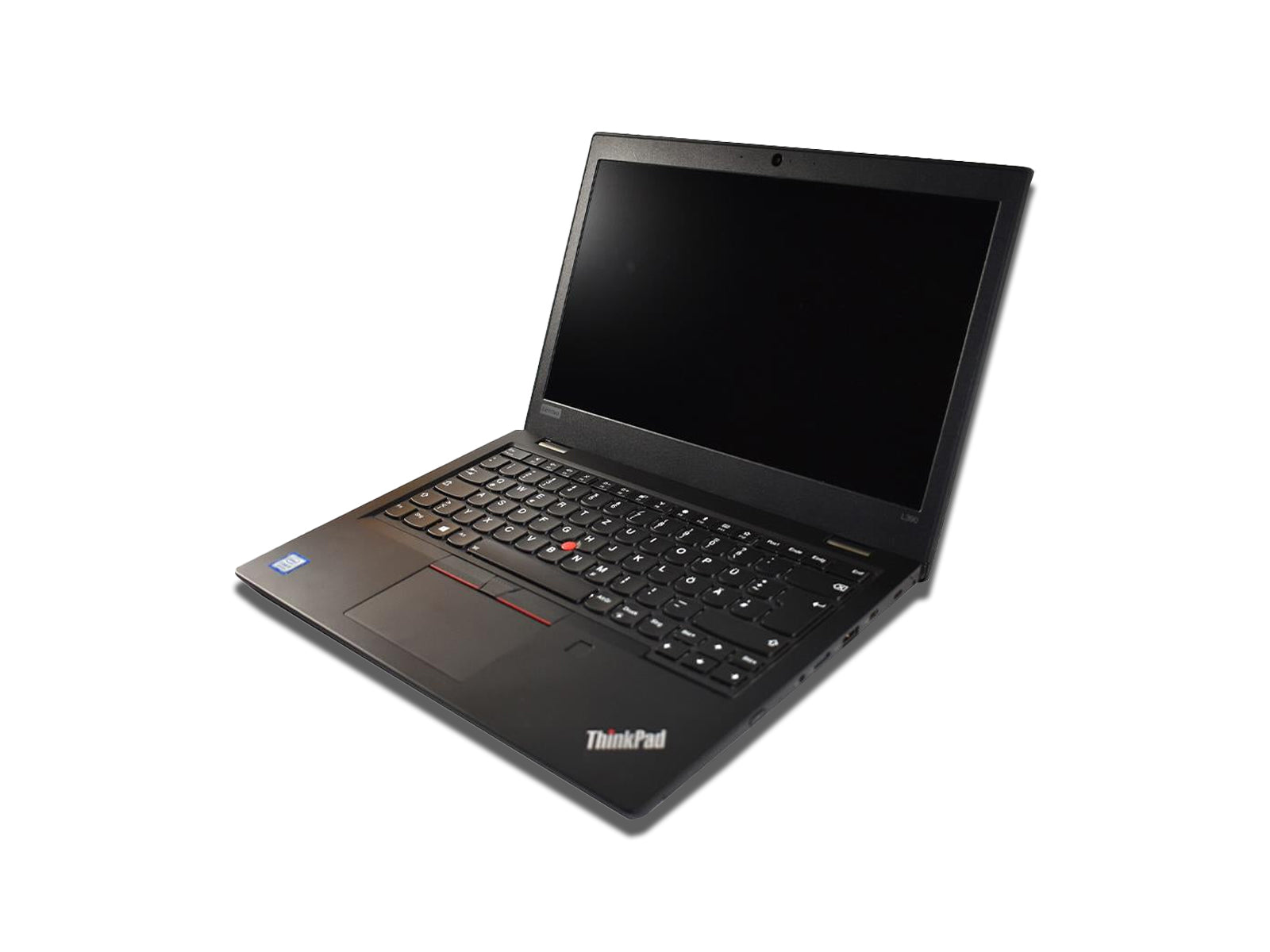 Right Side View of The Lenovo L390 Image on The White Background
