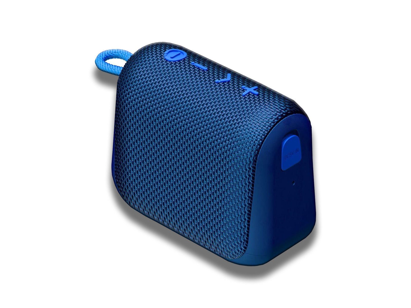 Raycon Everyday Bluetooth Speaker Blue OverheadView