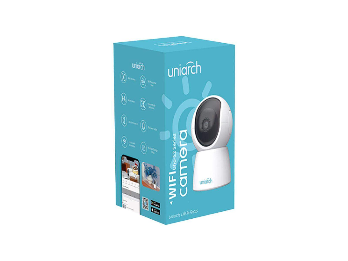 UniArch - UniArch™ Smart Camera (2MP, 10m IR, Pan/Tilt, Speaker & Microphone)