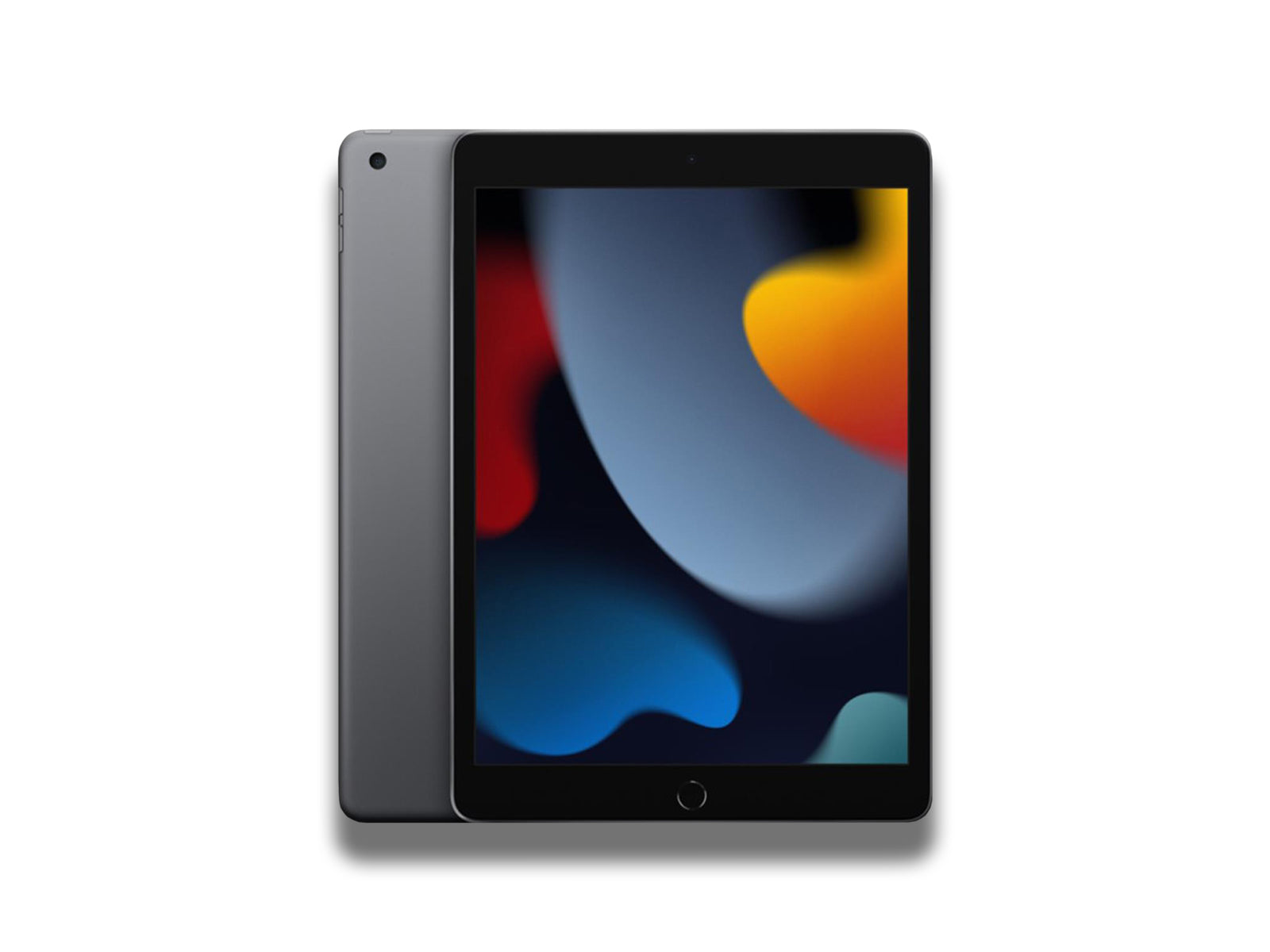 Apple iPad 9th Gen In Space Grey Front And Back
