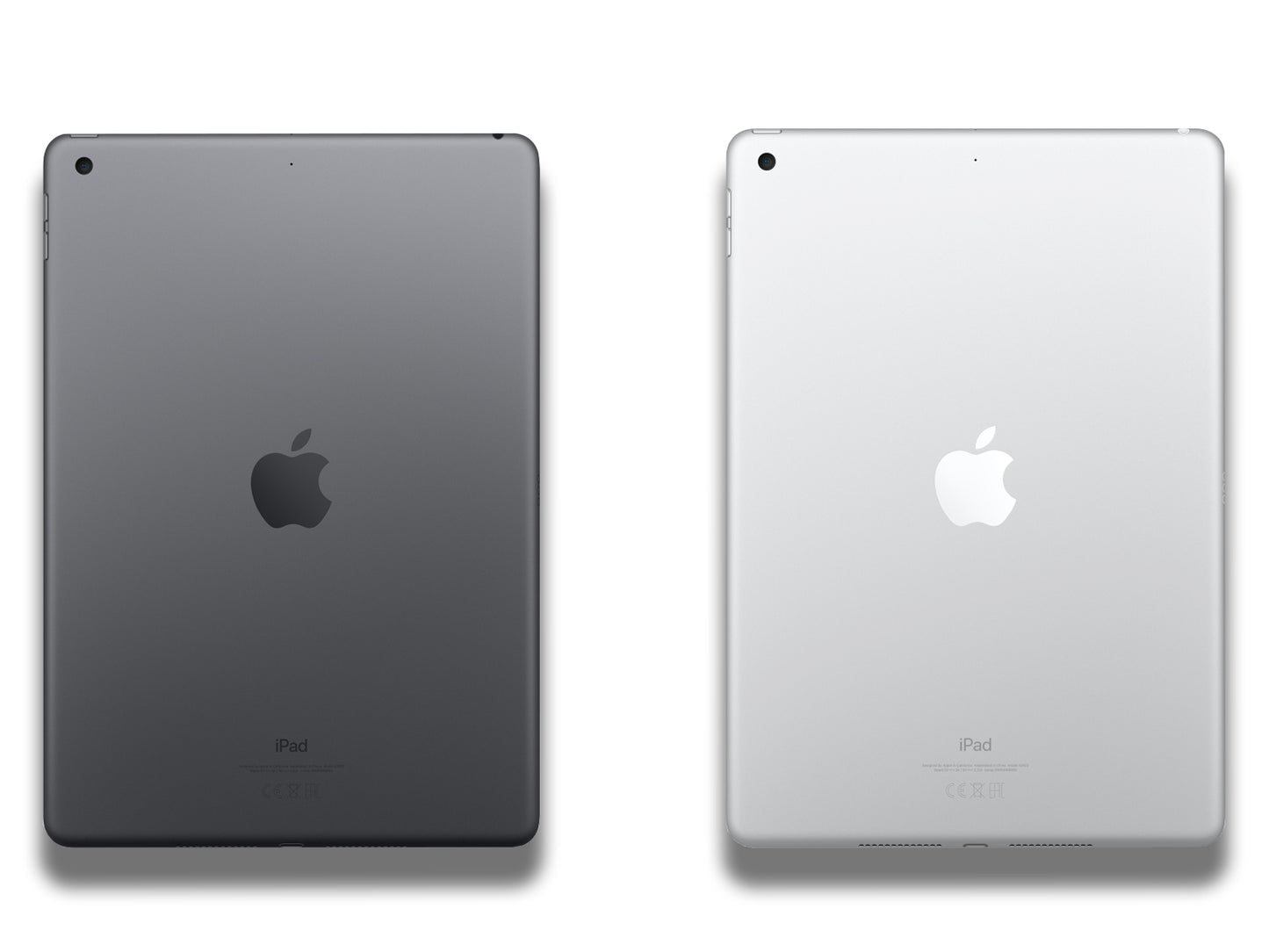 iPad 9 In Space Grey And Silver Back