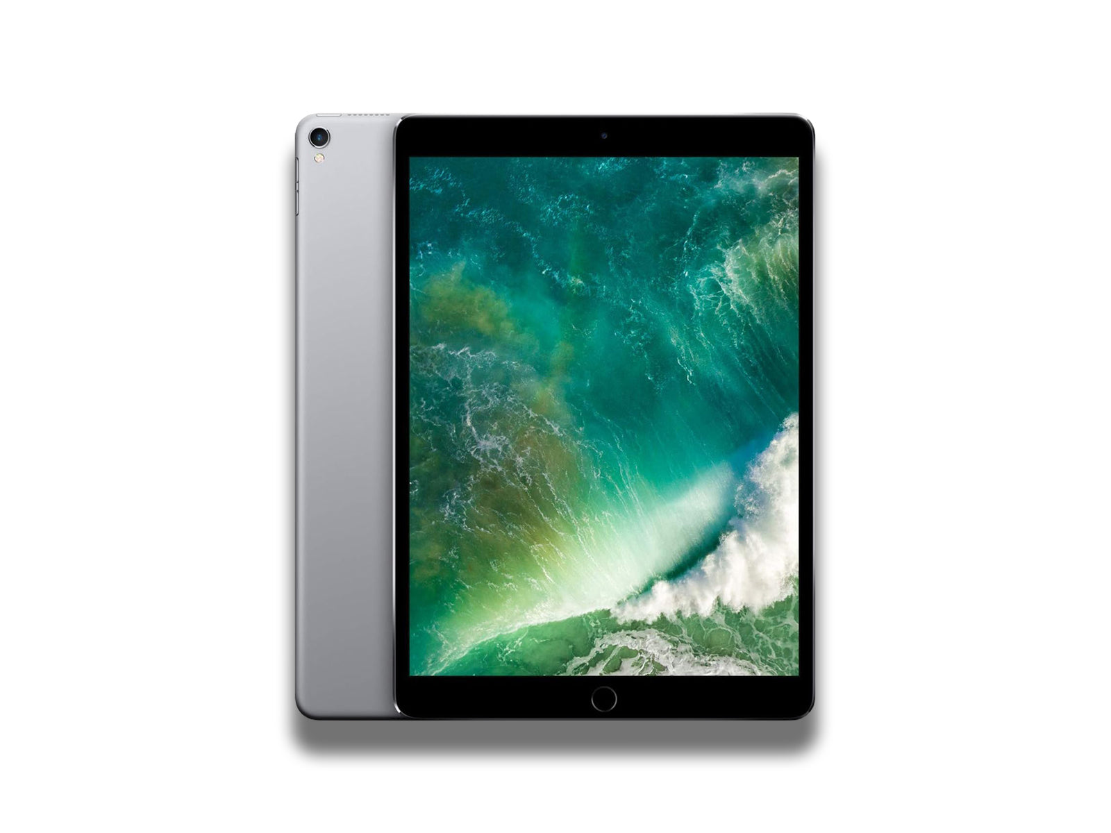 Apple iPad Pro 12.9-inch 2nd Gen In Space Grey Front And Back