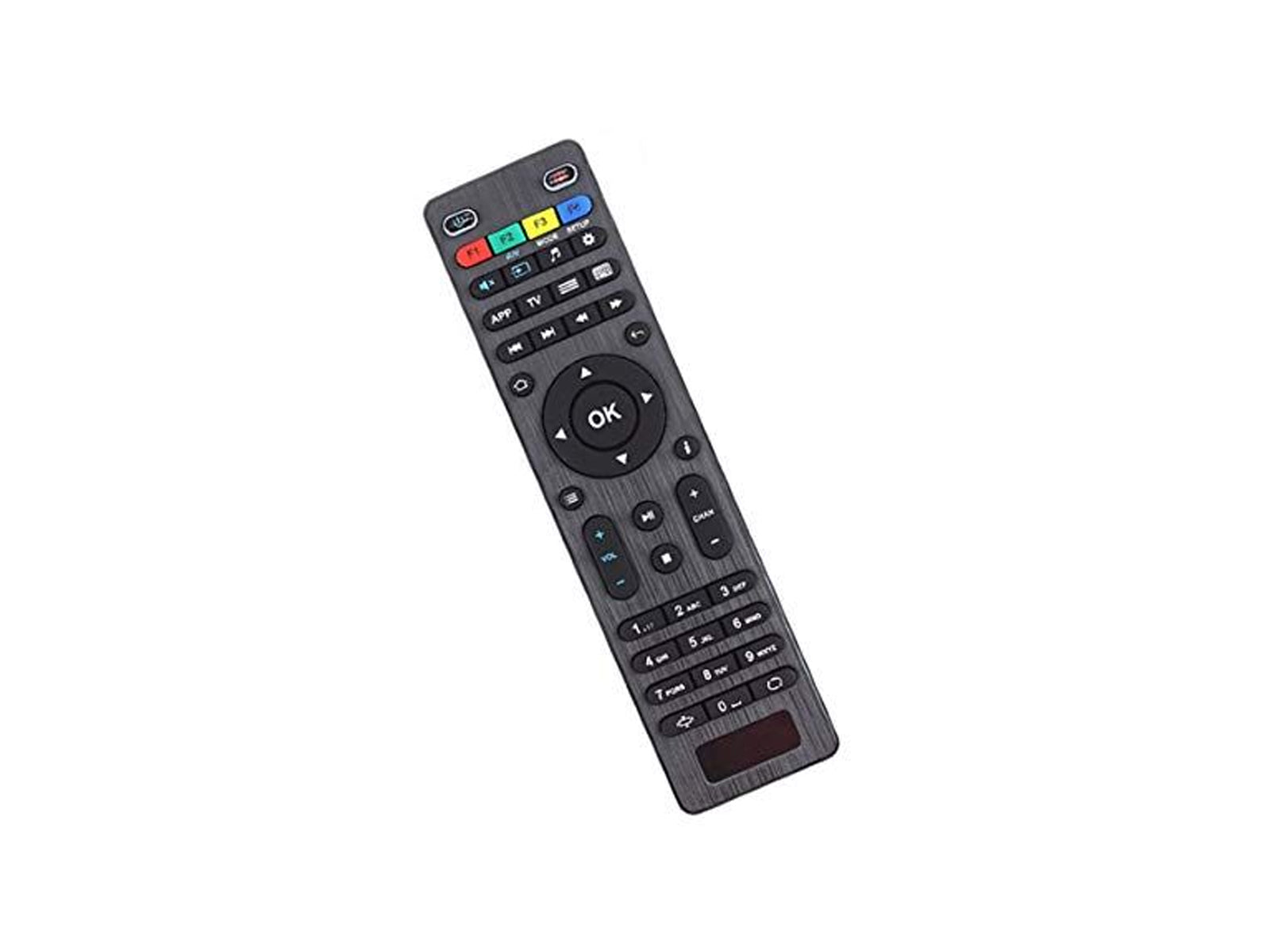 Replacement Remote Control for IPTV Box With Variety of MAG Box's Synergy Tech Int Overhead View