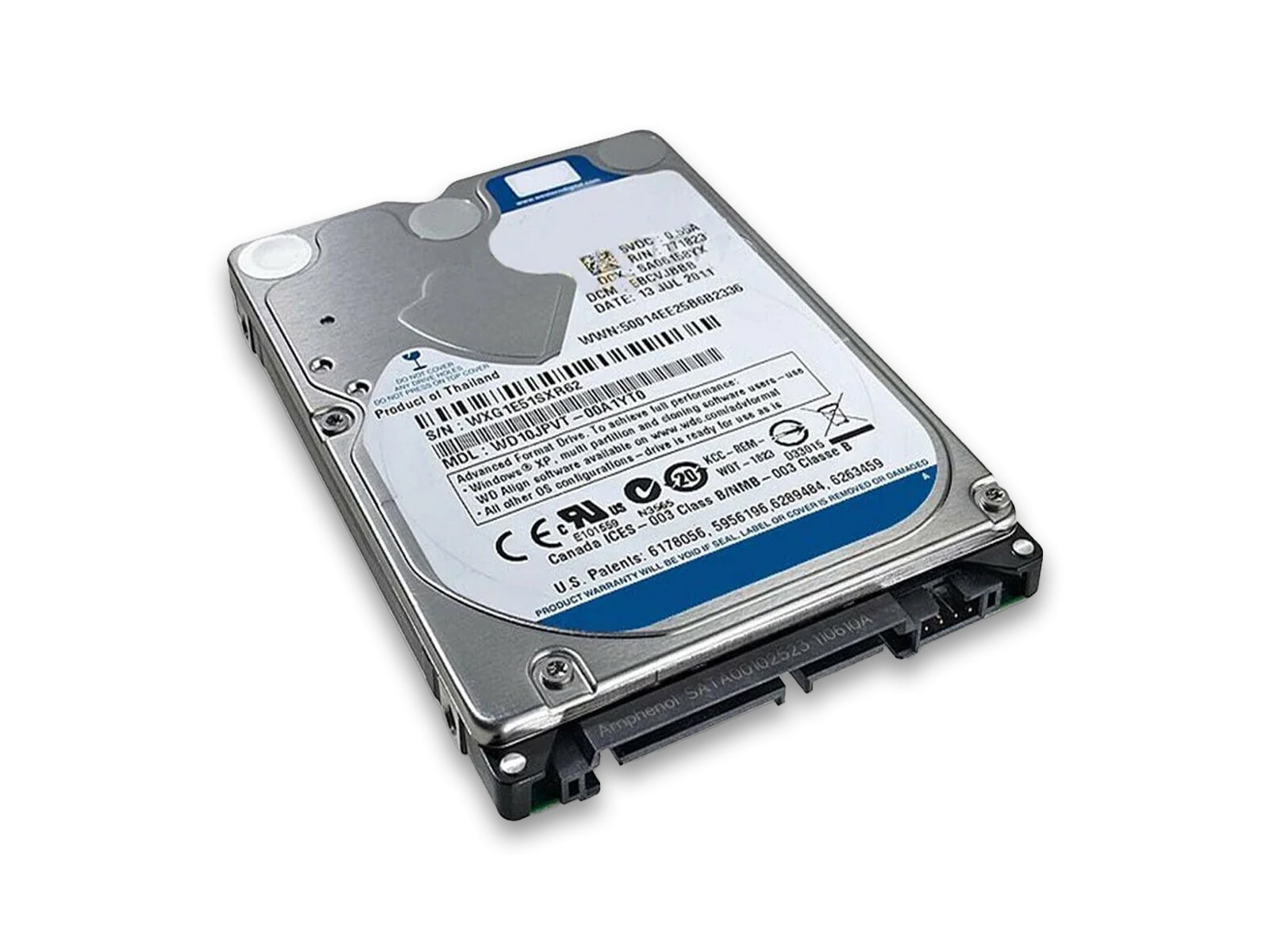 320GB Internal 2.5 Inch SATA Hard Drive Storage Cache 8MB 