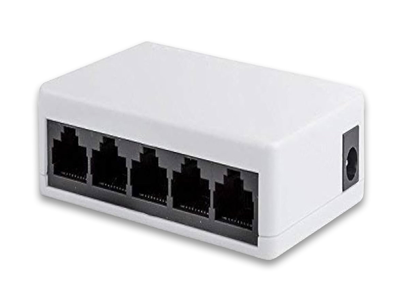 5 Port Network Switch Box Back View