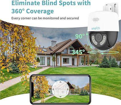 UniArch - UniArch™ 3MP Dome Network Camera (30m IR, 4mm Lens, Microphone, Speaker, Pan / Tilt)