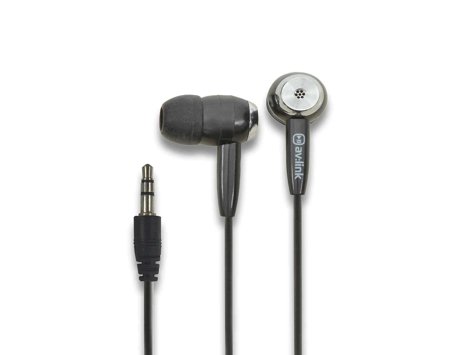 Ear Buds With 3.5mm Stereo Jack Showing the Aux Cable