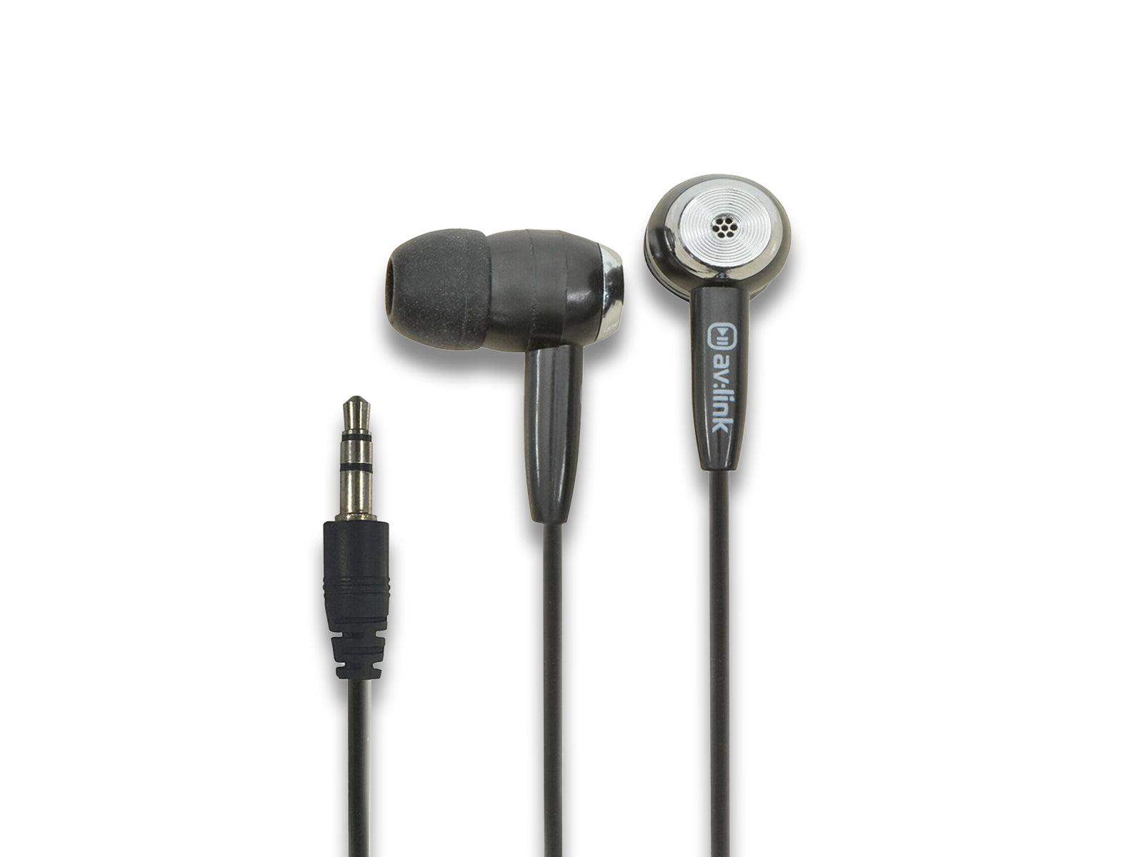 AV Link - Ear Buds With 3.5mm Stereo Jack