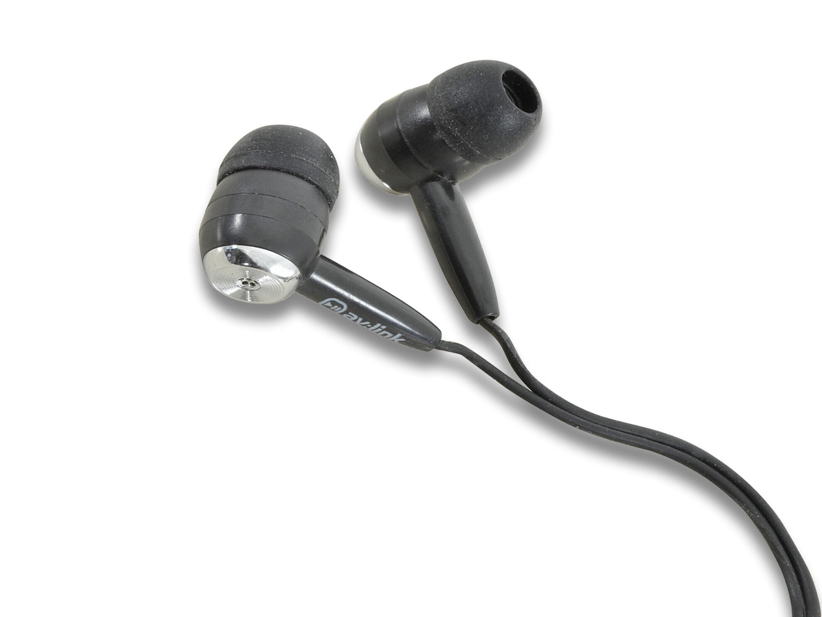 Ear Buds With 3.5mm Stereo Jack Close up View