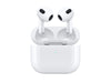AirPods 3rd Gen Placed above the lightning charging case