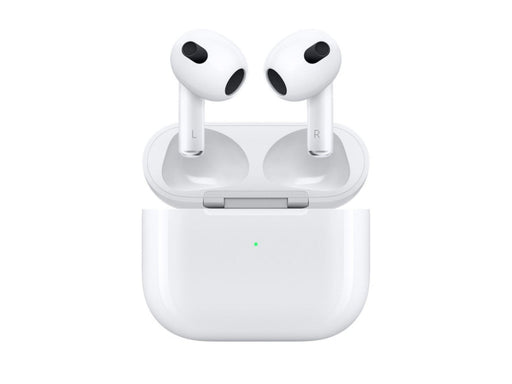 AirPods 3rd Gen Placed above the lightning charging case