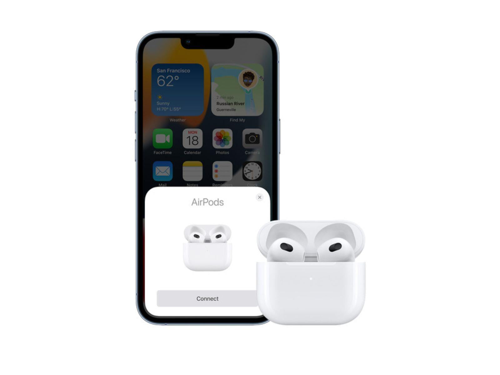 AirPods 3rd Gen With Lightning Case And Phone
