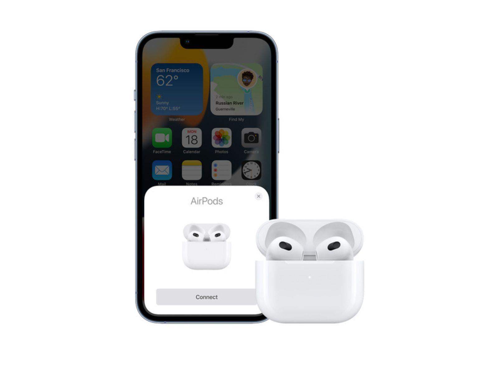 Apple - Apple AirPods 3rd Gen With Lightning Charging Case