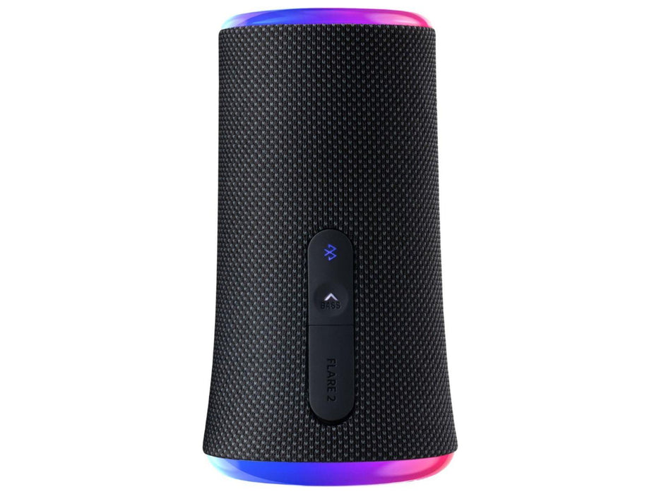 Image shows the back of the Soundcore by Anker Flare 2 Bluetooth Speaker