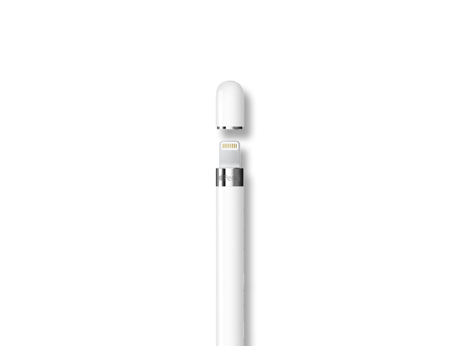 Apple Pencil 1st Generation Showing Lightning Cable Port