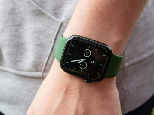 Image shows the Apple Watch Series 7 on a wrist