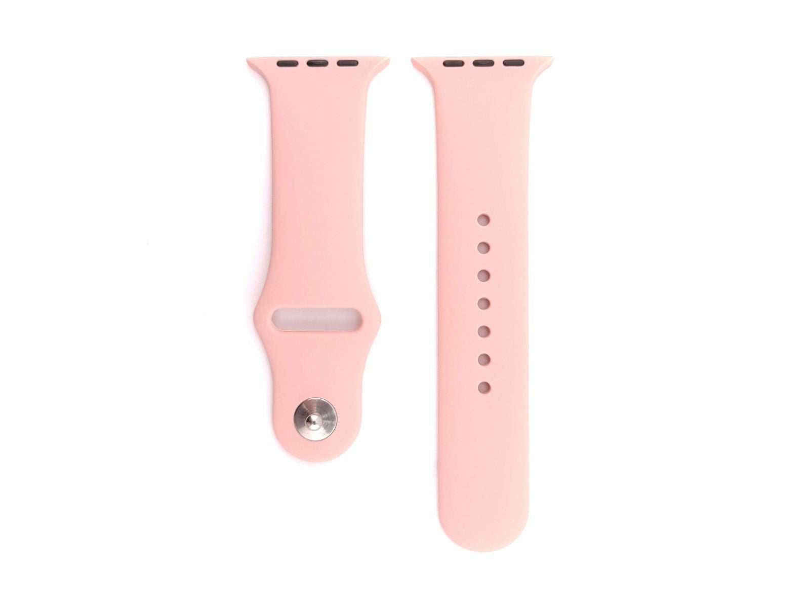 Apple Watch Strap overhead view of the pink 