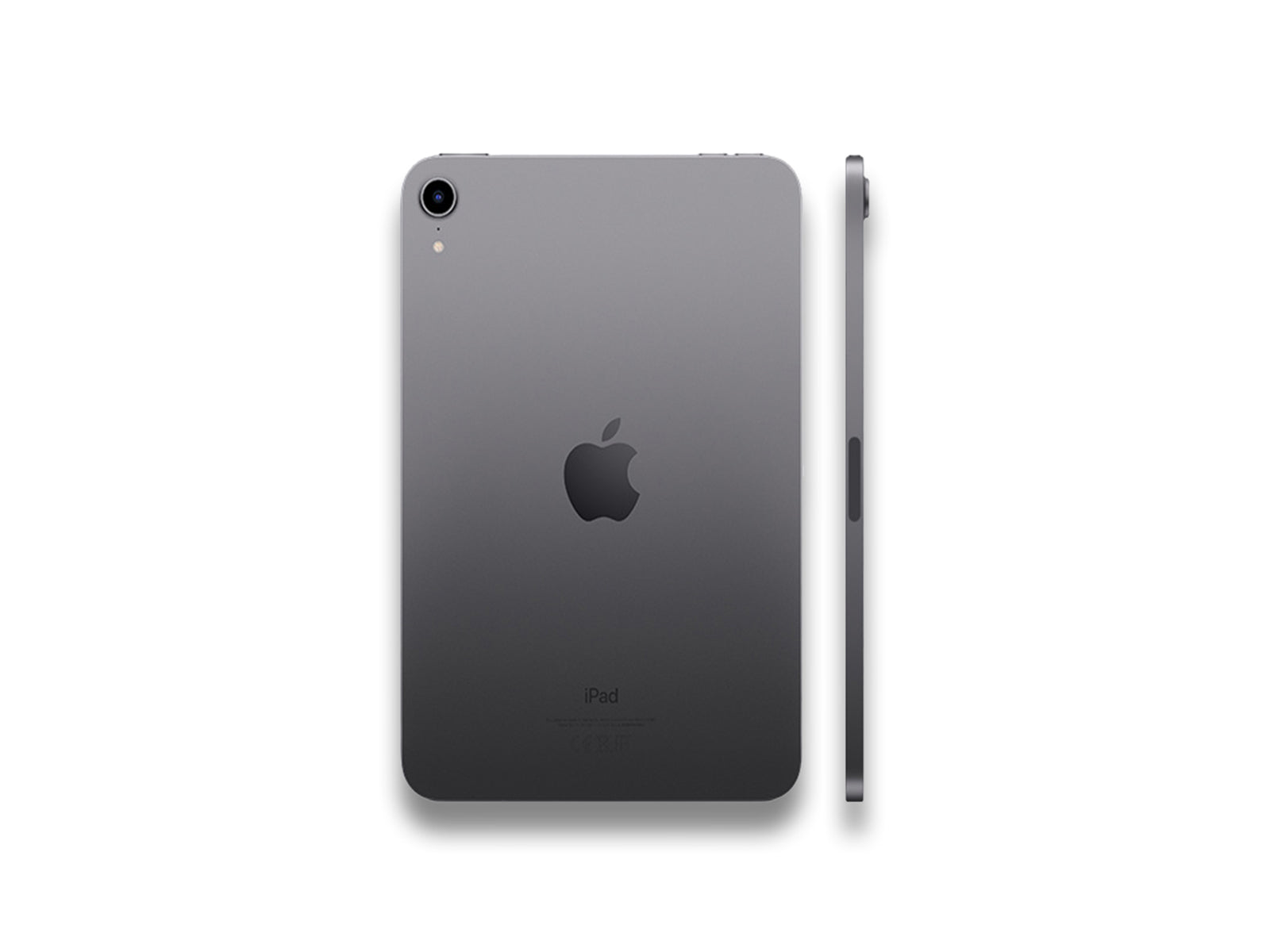 iPad Mini 6 in Space Grey Back And Side