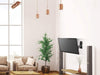 TV Mounted using the Dual Arm TV Mounting Bracket for 15-29" TVs