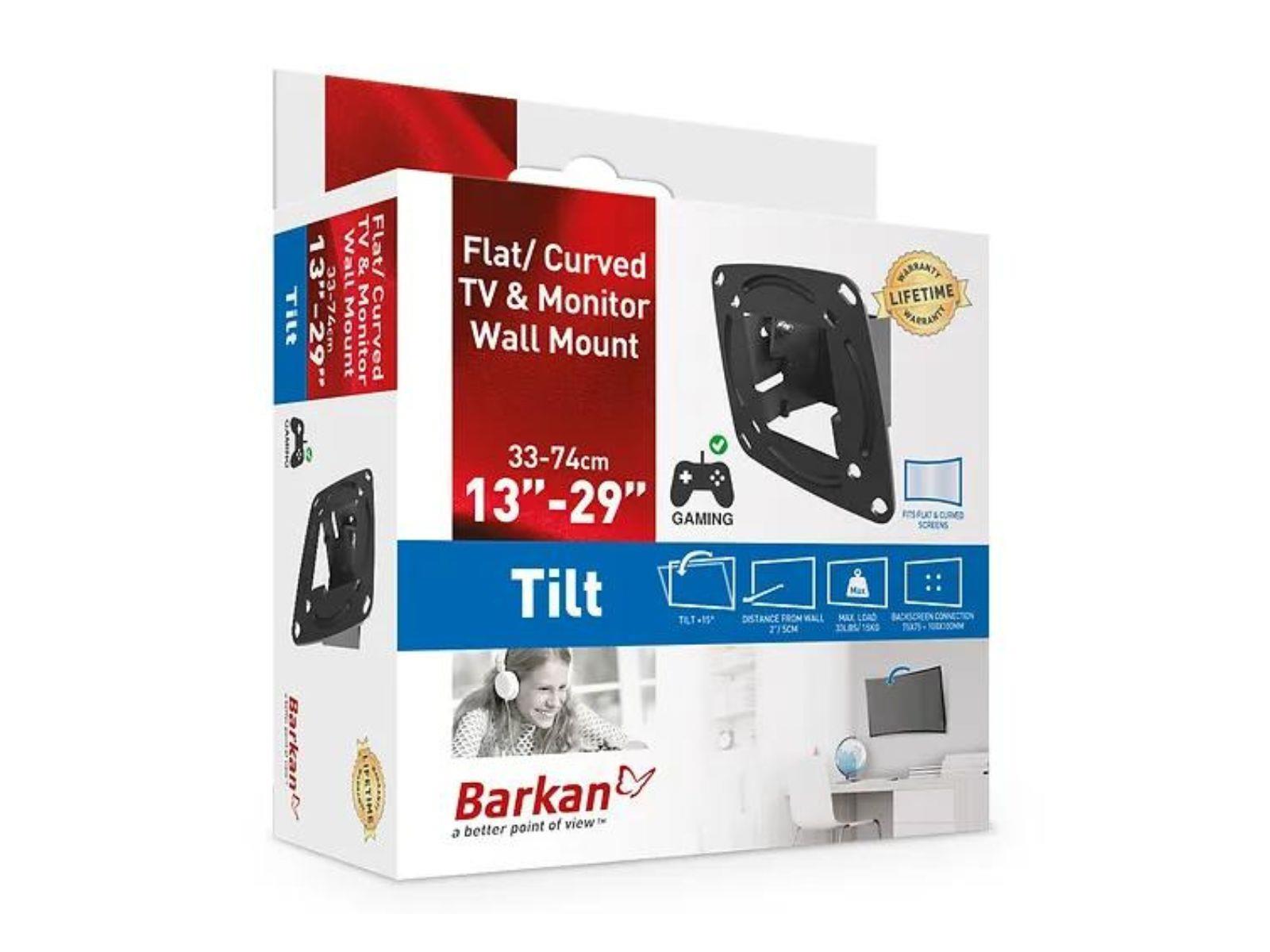 Tilt TV Mounting Bracket Fits Sizes 15-26" TVs  in its box