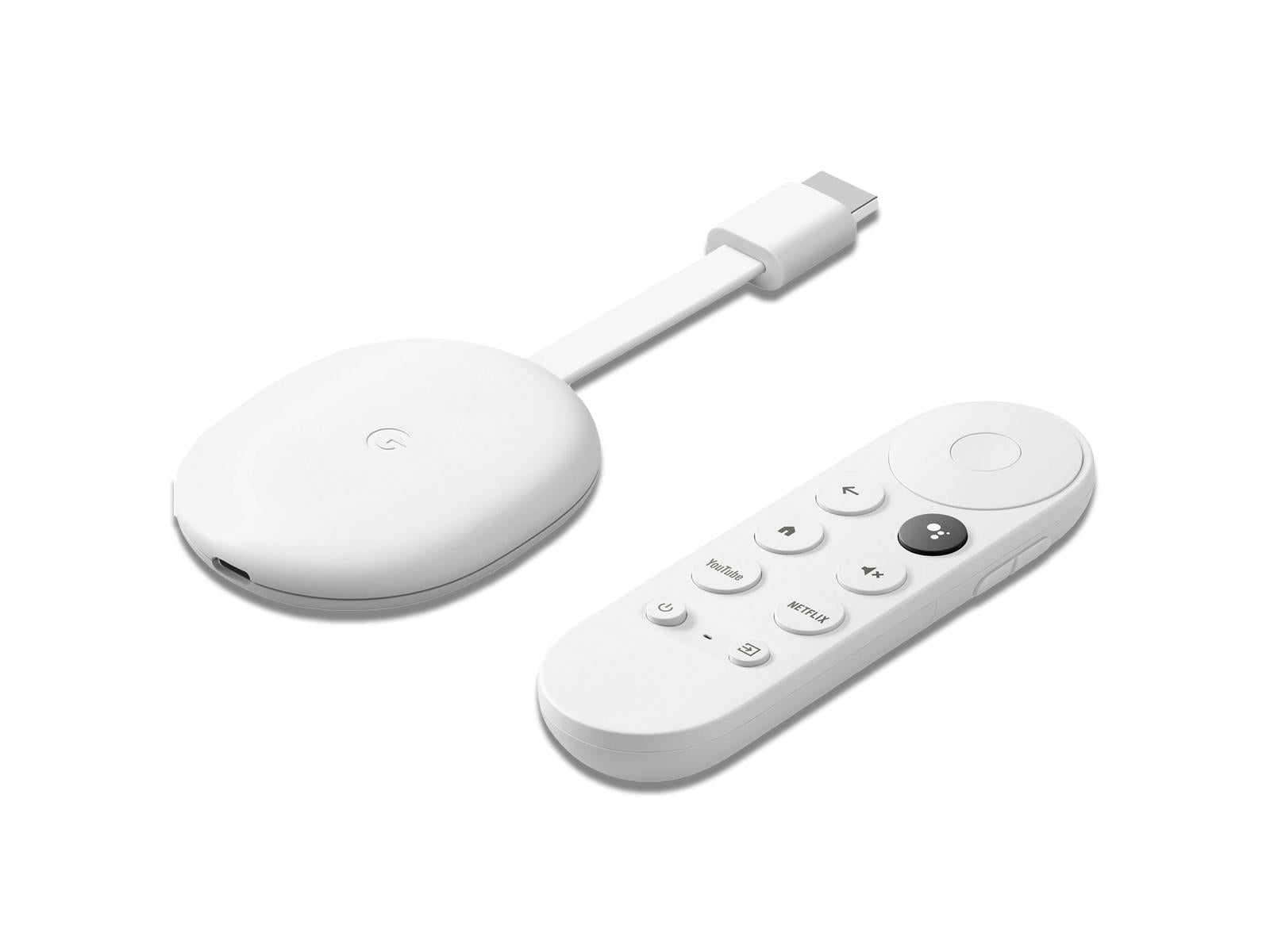 ChromeCast With Google TV With Remote Side