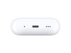 Close up picture on the Magsafe charging case Charging port