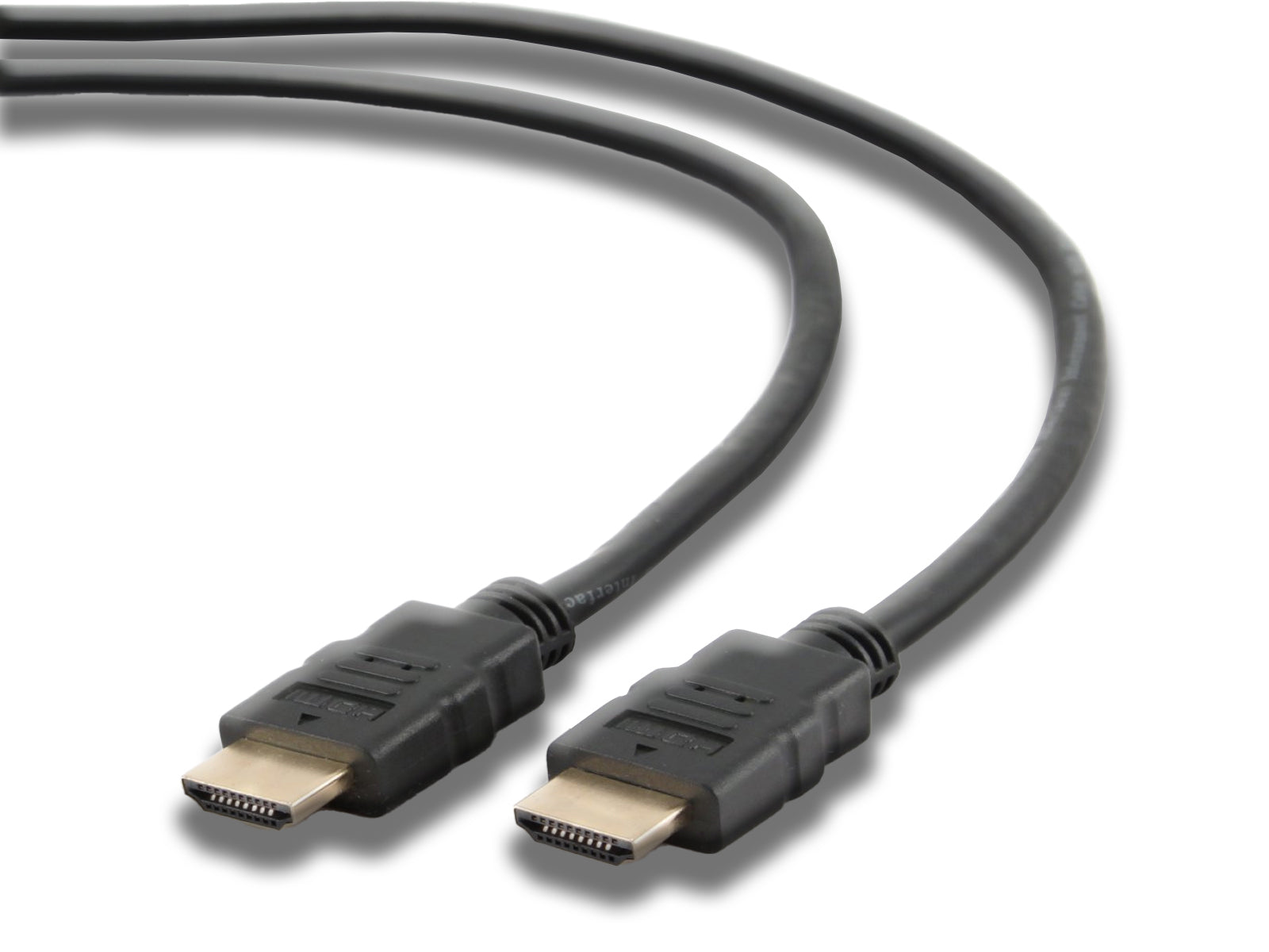 HDMI To Mini Male Cable Close Up View