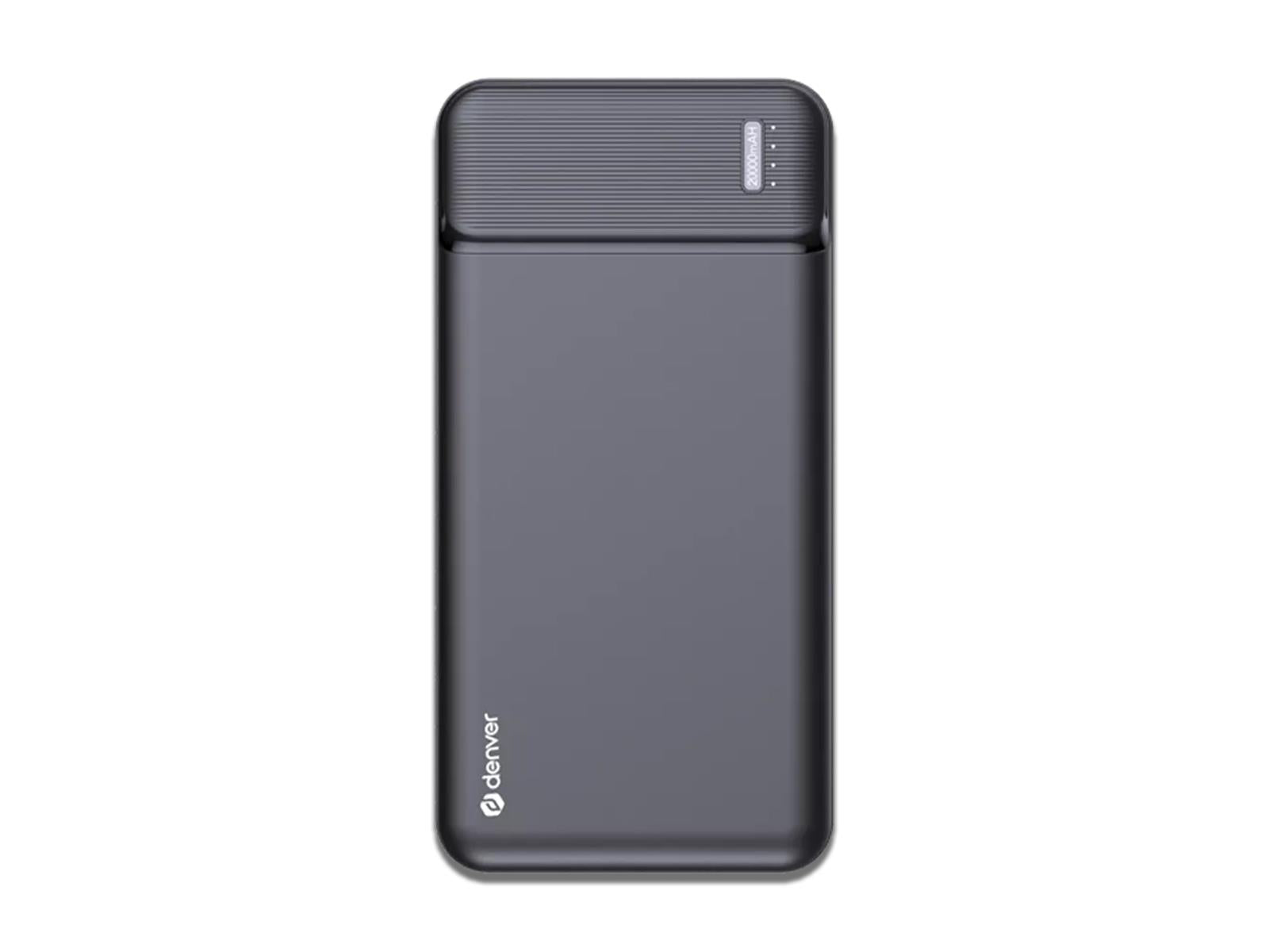 Denver High Capacity Portable Charger In 20,000mAh Front View