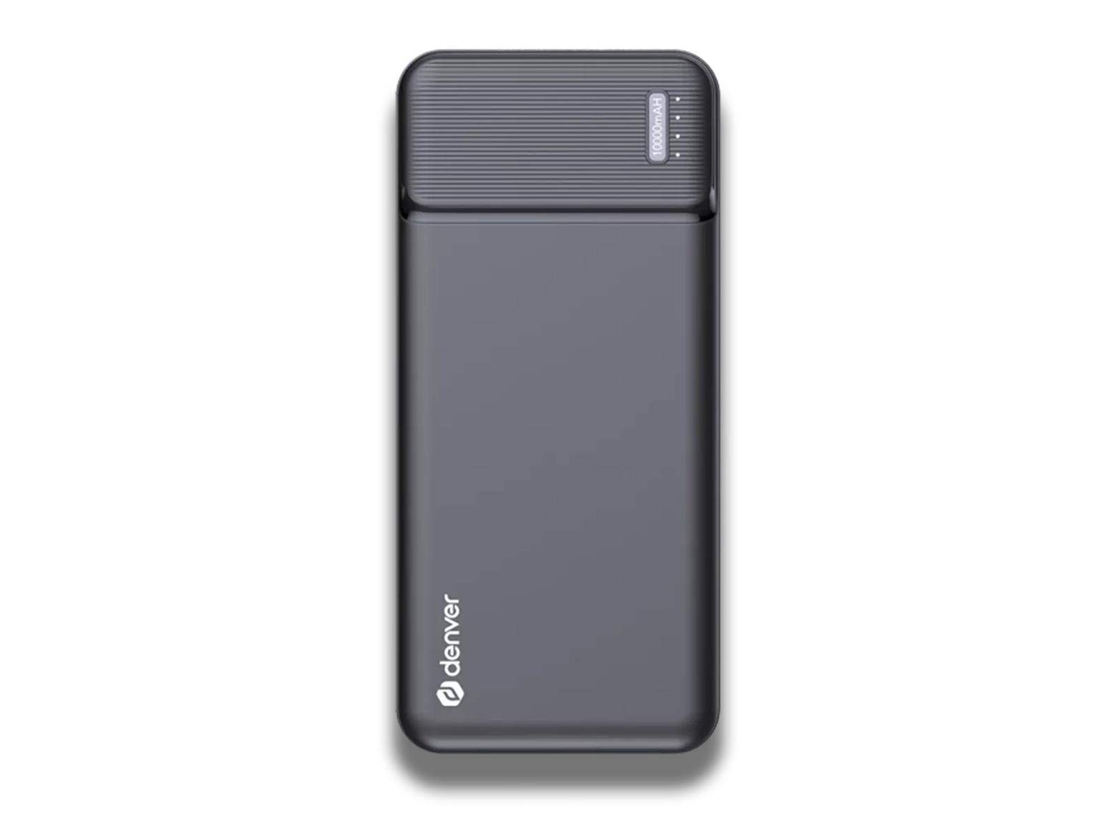 Denver - Denver® High Capacity Portable Charger 10,000mAh - 30,000mAh