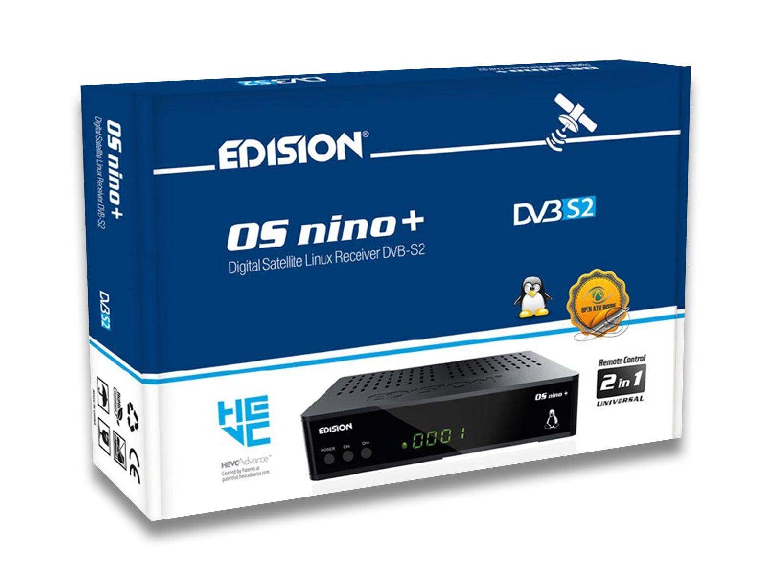 Edision - Edision OS NINO+ DVB-S2 Linux Receiver