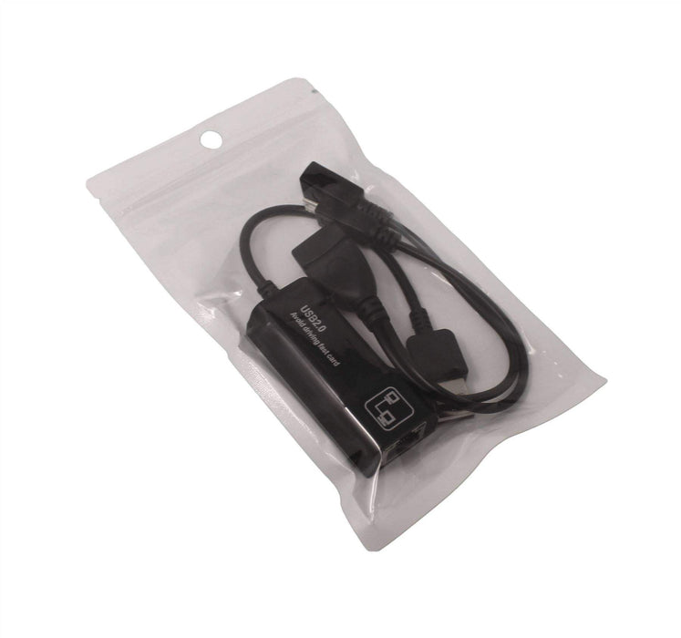 The Premium 100 Mbps Ethernet Adapter For Streaming Devices in its' packaging