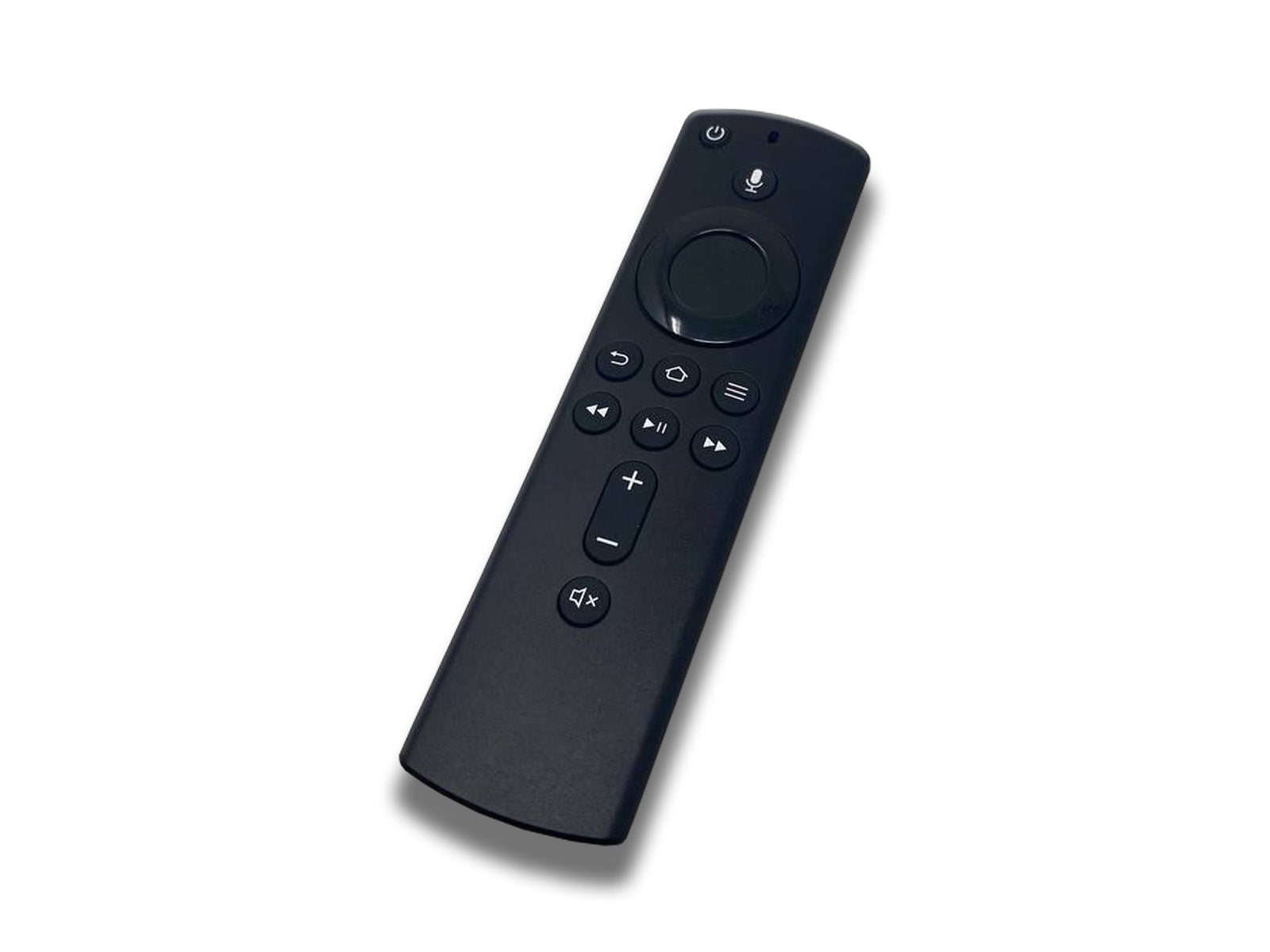 Fire TV Stick Replacement Remote Control with Alexa Voice Control angled to the left