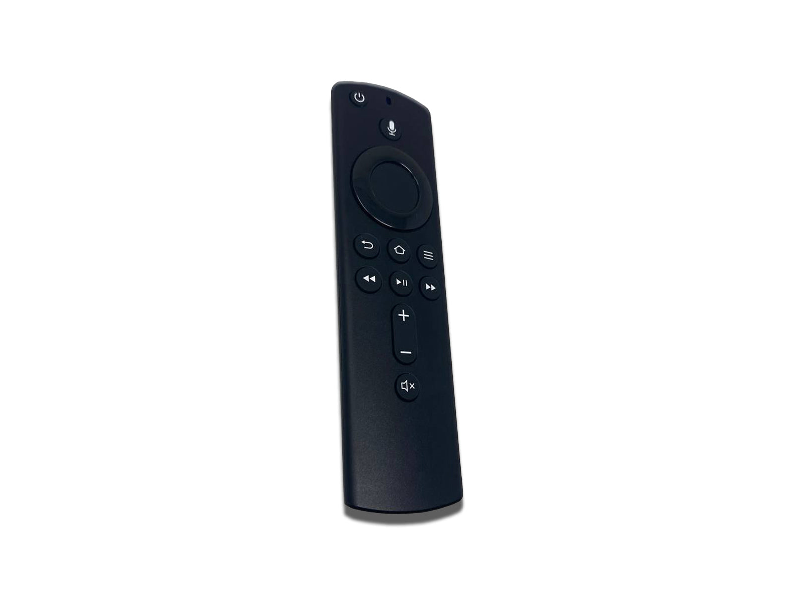 Left side image of the fire stick remote 2nd gen on the white background