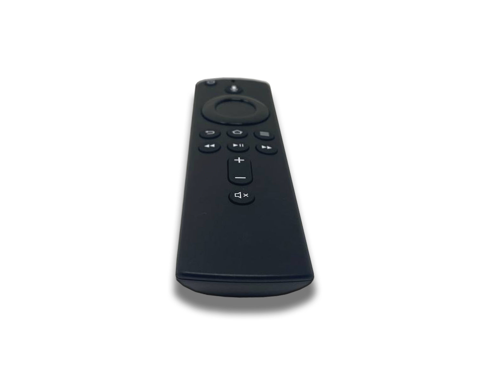Angled front view of the Fire TV Stick Replacement Remote Control with Alexa Voice Control
