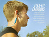 Flex Fit Earhooks Are Soft And Comfortable Yet Maintain Their Shape To Stay Securely In Place