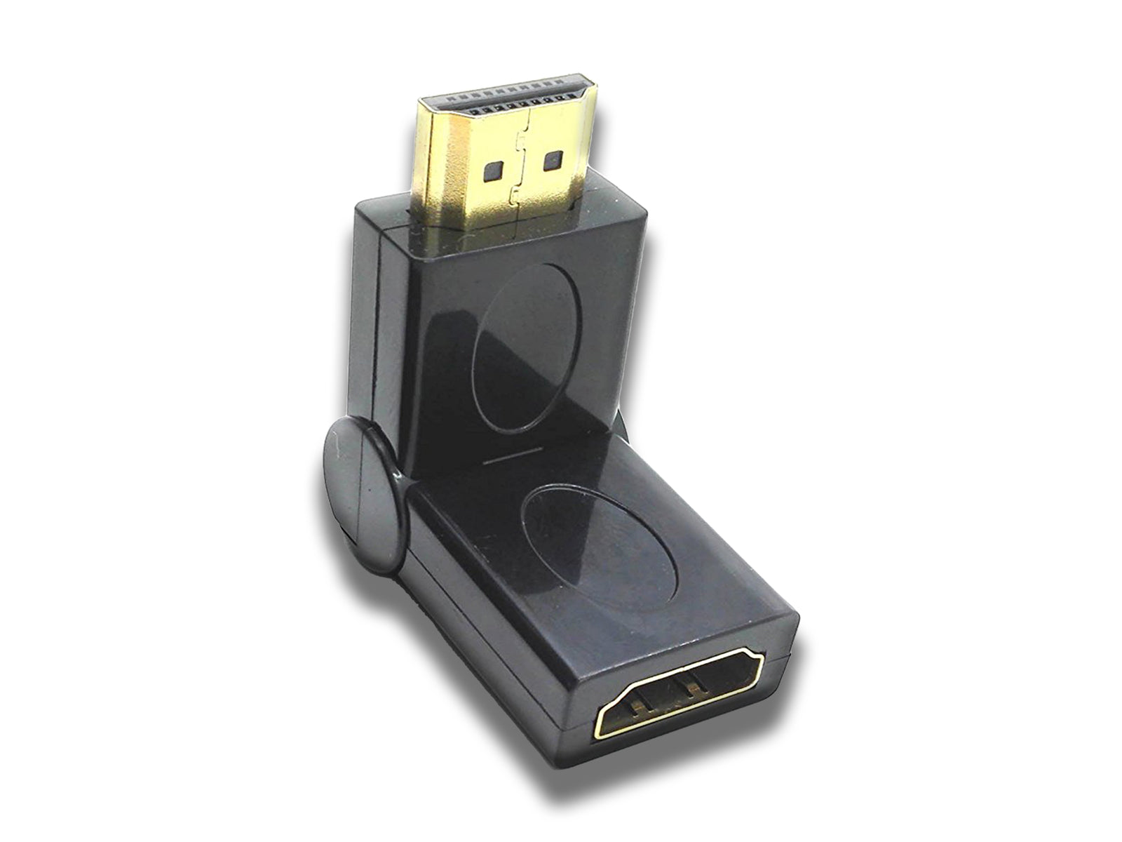 4K HDMI Adapter (180° Rotation) Right Angled Position Front View