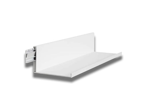 White Hangman floating shelf partially mounted to the wall
