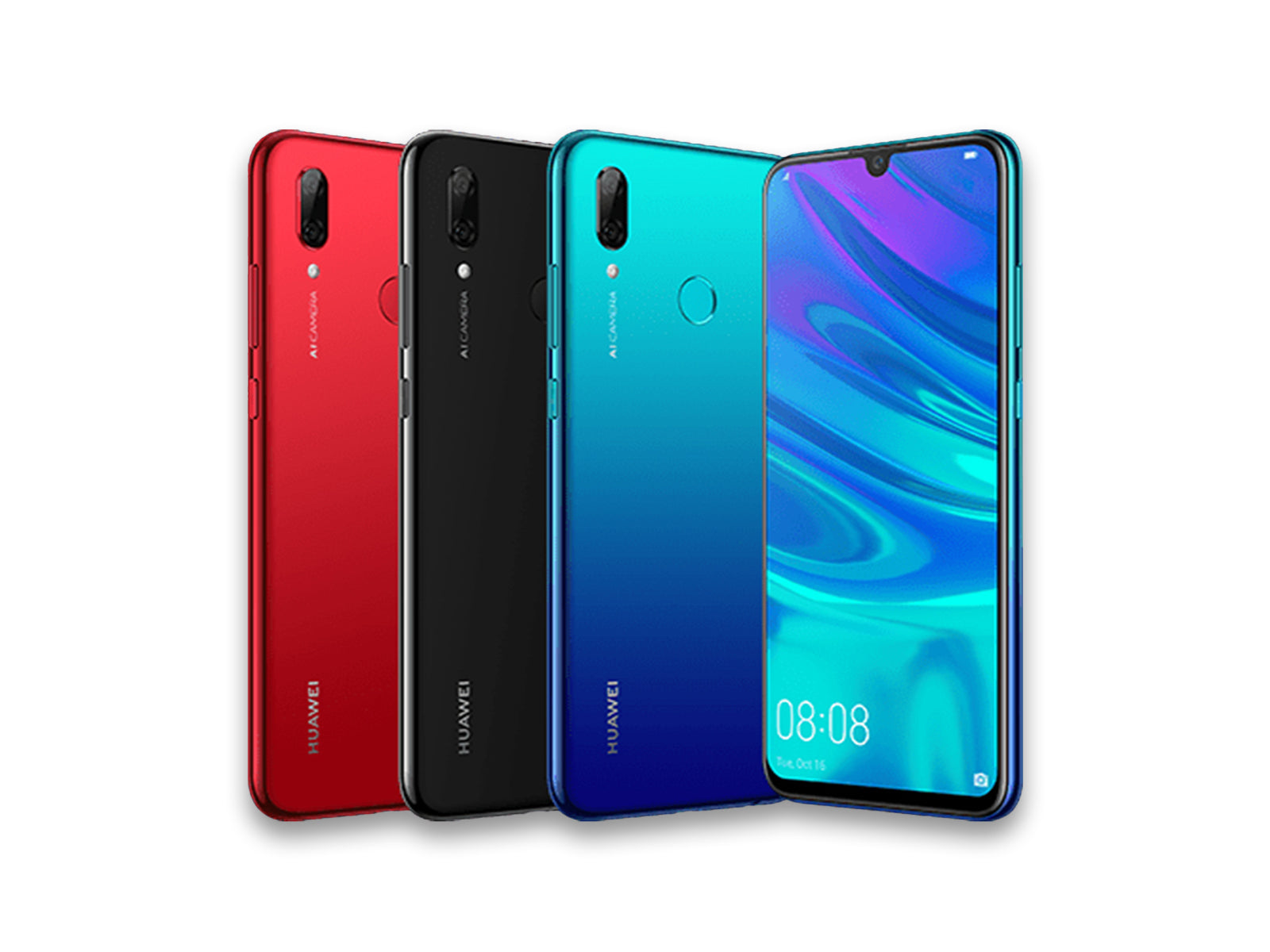 Huawei Nova Lite 3 In Blue, Black And Red