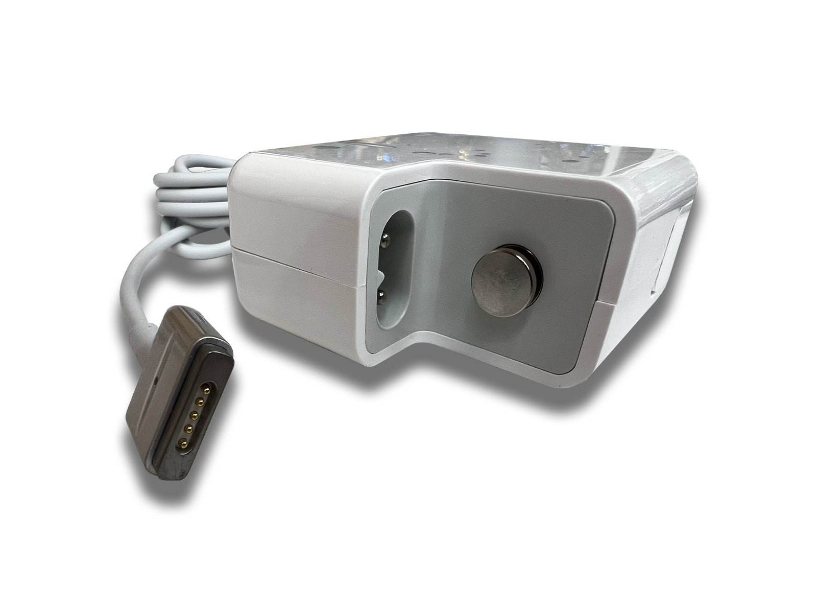 Image-of-the-Magsafe-and-plug-slot-on-the-white-background