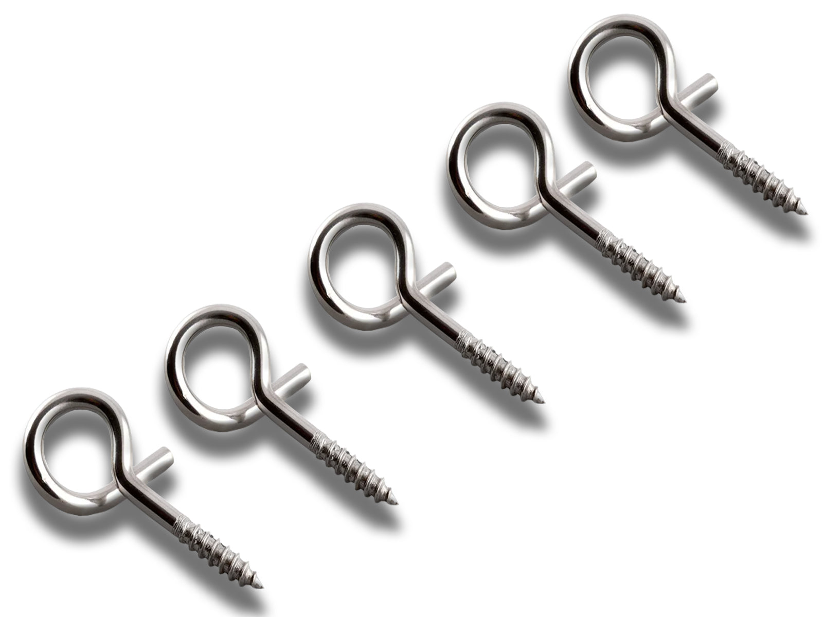 Image-of-the-five-open-loop-screws-on-the-white-background