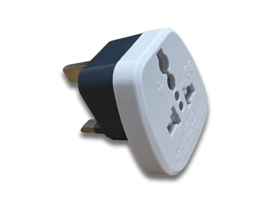 TekEir - US (2-pin) to UK (3-pin) Plug Adapter