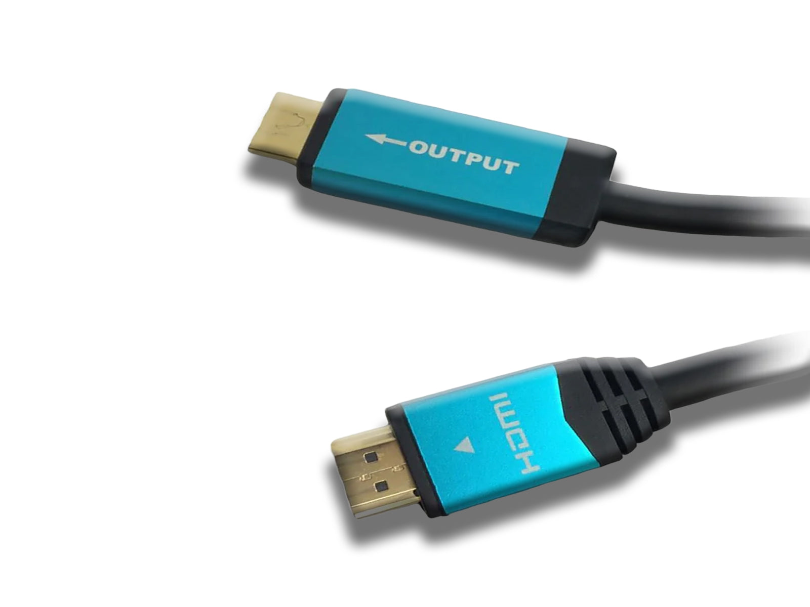 Image-showing-blue-4K-HDMI-cable-on-the-white-background